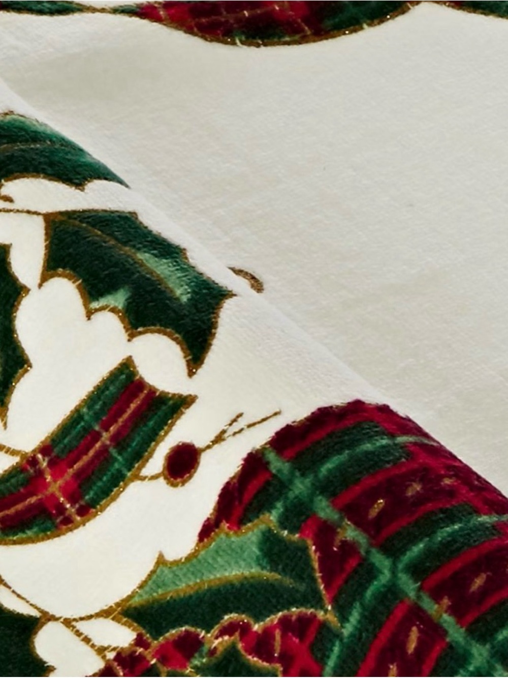 Lenox Set of 2 Holiday Nouveau Finger Tip Towels Traditional Christmas - Picture 5 of 8